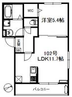 ポラリス野中町の間取り