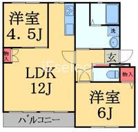 物件の間取り画像