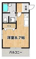 コンフォール姫島の間取り