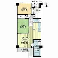 神奈川県鎌倉市腰越1(マンション)の賃貸物件の間取り