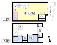 東京都新宿区下落合4(マンション)の賃貸物件の間取り