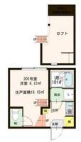 東京都板橋区志村2(アパート)の賃貸物件の間取り