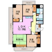 オーシャン50日進駅前の間取り