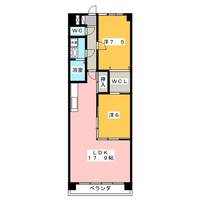 アメニティミサトの間取り