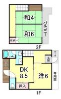 物件の間取り画像