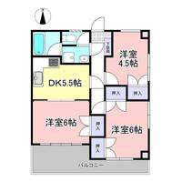 イワキハイツの間取り