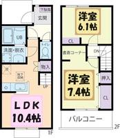 物件の間取り画像