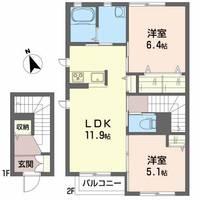 アルカンシェルの間取り