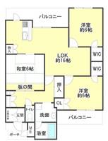 オークランドヒルズ門司港の間取り