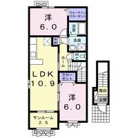 カルマティ Aの間取り