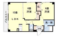 物件の間取り画像