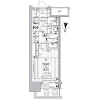 愛知県名古屋市中区新栄1(マンション)の賃貸物件の間取り