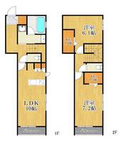 神奈川県川崎市幸区小向西町3(マンション)の賃貸物件の間取り