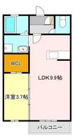 物件の間取り画像