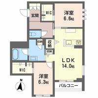 物件の間取り画像