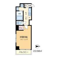 クレールメゾンMSの間取り
