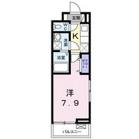 クレメント名取IIIの間取り