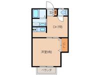 コーポキャロルL棟の間取り