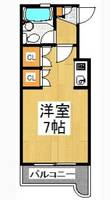 フラワーハイツの間取り