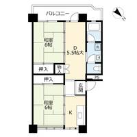 UR周陽二丁目の間取り