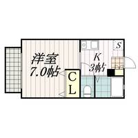 メゾンパティオの間取り