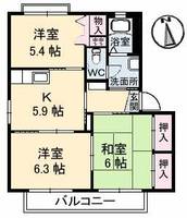 物件の間取り画像