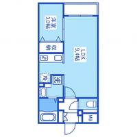 広島県福山市引野町1(アパート)の賃貸物件の間取り