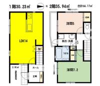 東京都大田区西糀谷4(一戸建)の賃貸物件の間取り