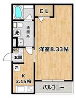 プランドール大和田の間取り