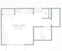 東京都豊島区目白2(アパート)の賃貸物件の間取り