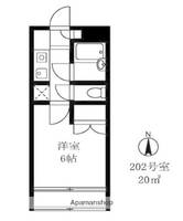 尾山台QSハイムの間取り