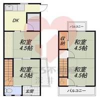 大阪府羽曳野市伊賀6(一戸建)の賃貸物件の間取り