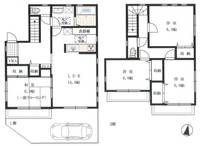 千葉県八千代市八千代台東1(一戸建)の賃貸物件の間取り