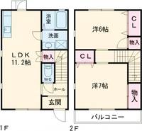 物件の間取り画像