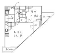 物件の間取り画像