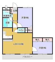 物件の間取り画像