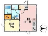 東京都葛飾区新小岩1(マンション)の賃貸物件の間取り