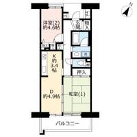 UR鶴ヶ丘の間取り