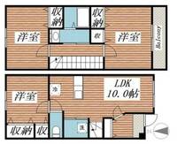 埼玉県春日部市南4(一戸建)の賃貸物件の間取り