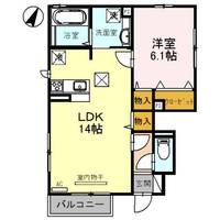 フェリース小名浜の間取り