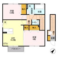 物件の間取り画像