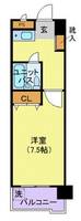 グランシャルム葛西の間取り