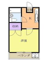藤ハイツ北一の沢の間取り
