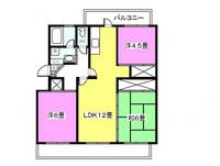 サルヴァトーレ吉野1号棟の間取り