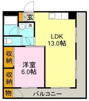 物件の間取り画像