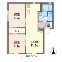 物件の間取り画像
