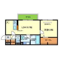 兵庫県神戸市垂水区舞子台8(アパート)の賃貸物件の間取り