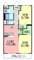 物件の間取り画像