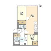 ウェルスクエア新宿戸山の間取り