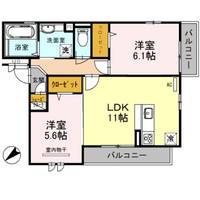 シェソワ メテオールの間取り